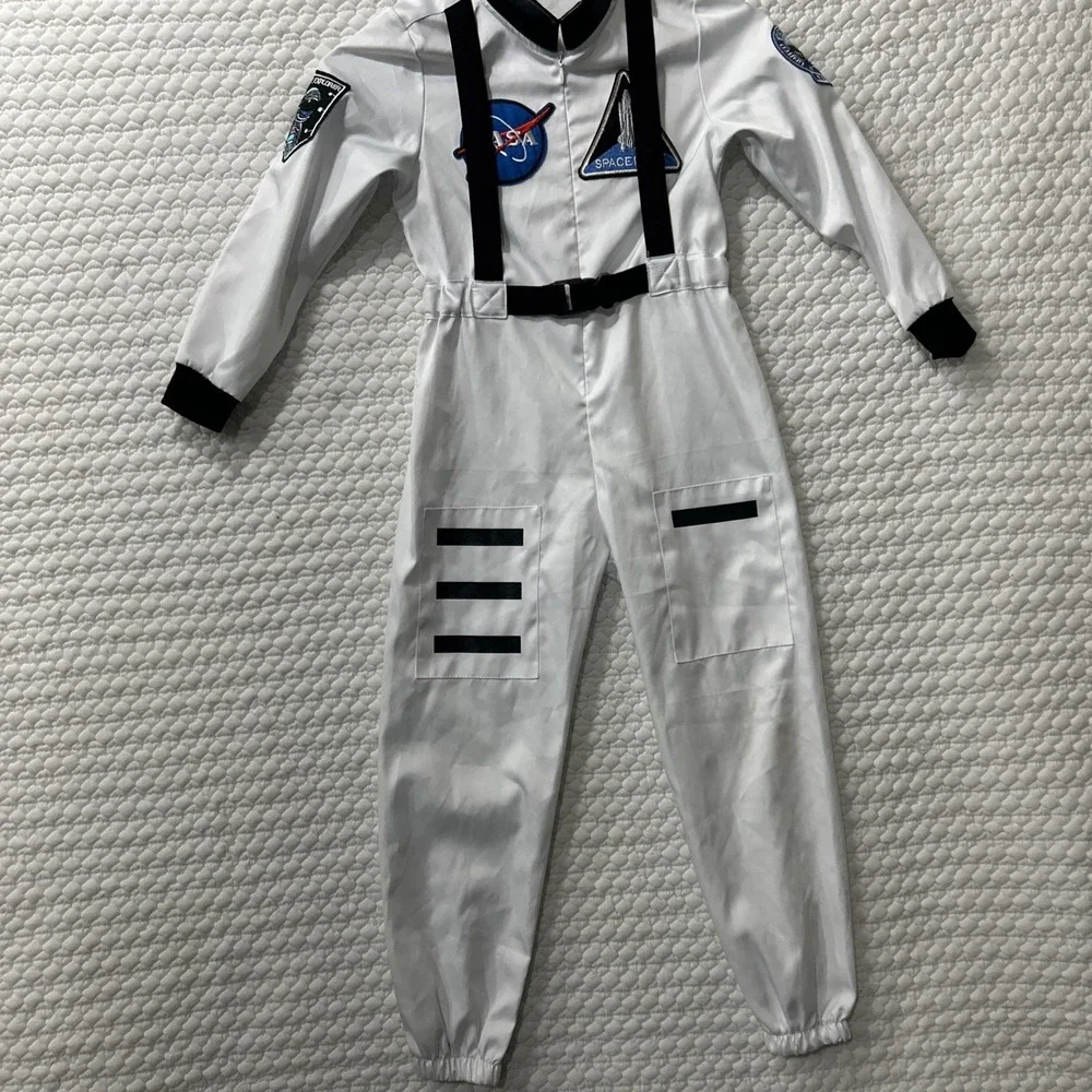 NASA‎ Commander Astronaut Youth Kids Halloween Costume Jumpsuit